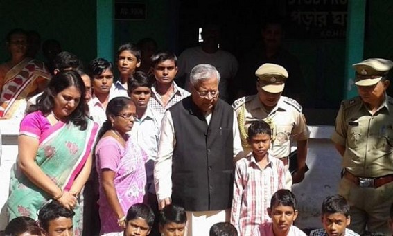 Governor visits Orphanage and KBI ; Asks the authorities to take proper care of food and toilets facilities for the children Governor visits Orphanage and KBI ; Asks the authorities to take proper care of food and toilets facilities for the children